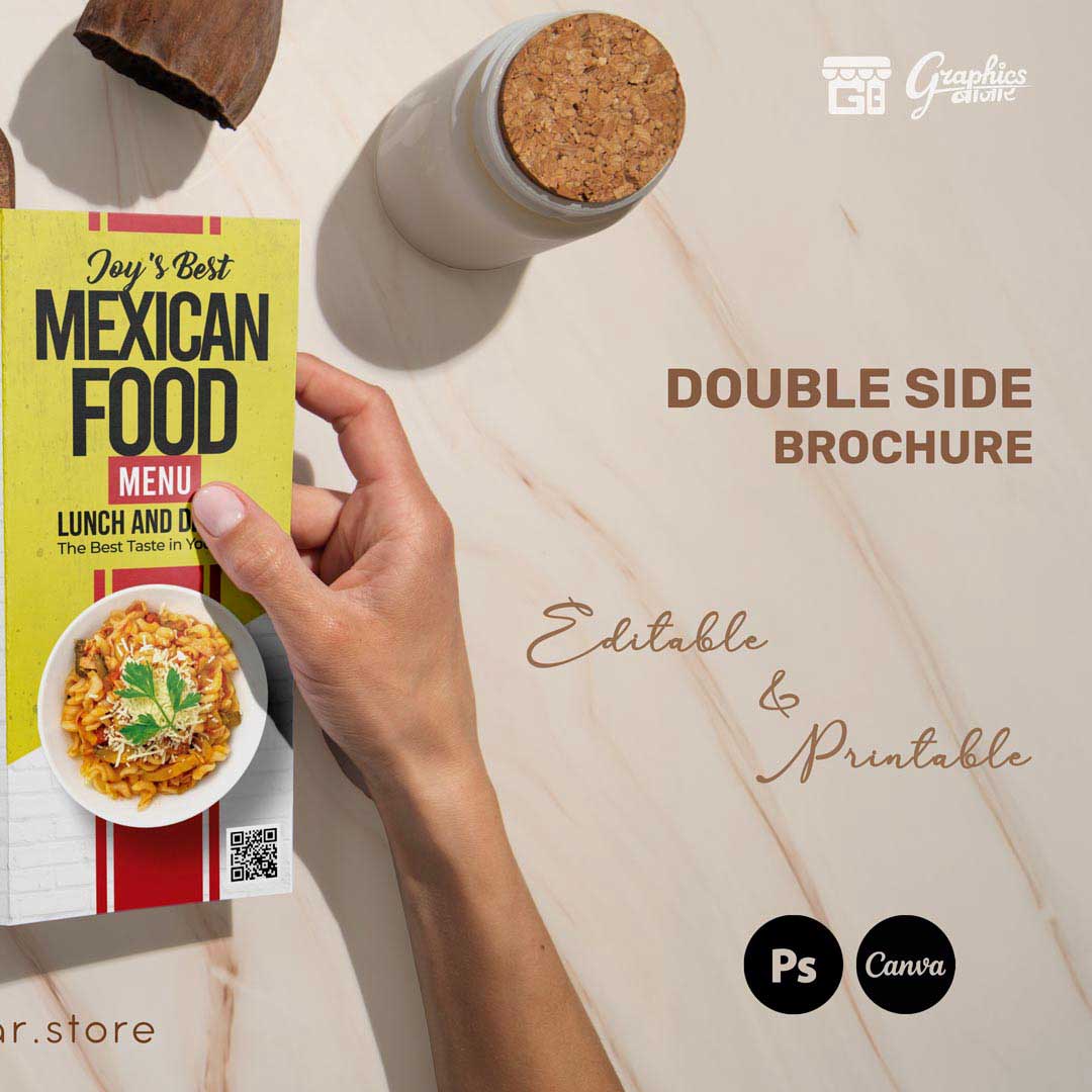 Mexican Food Menu Brochure
