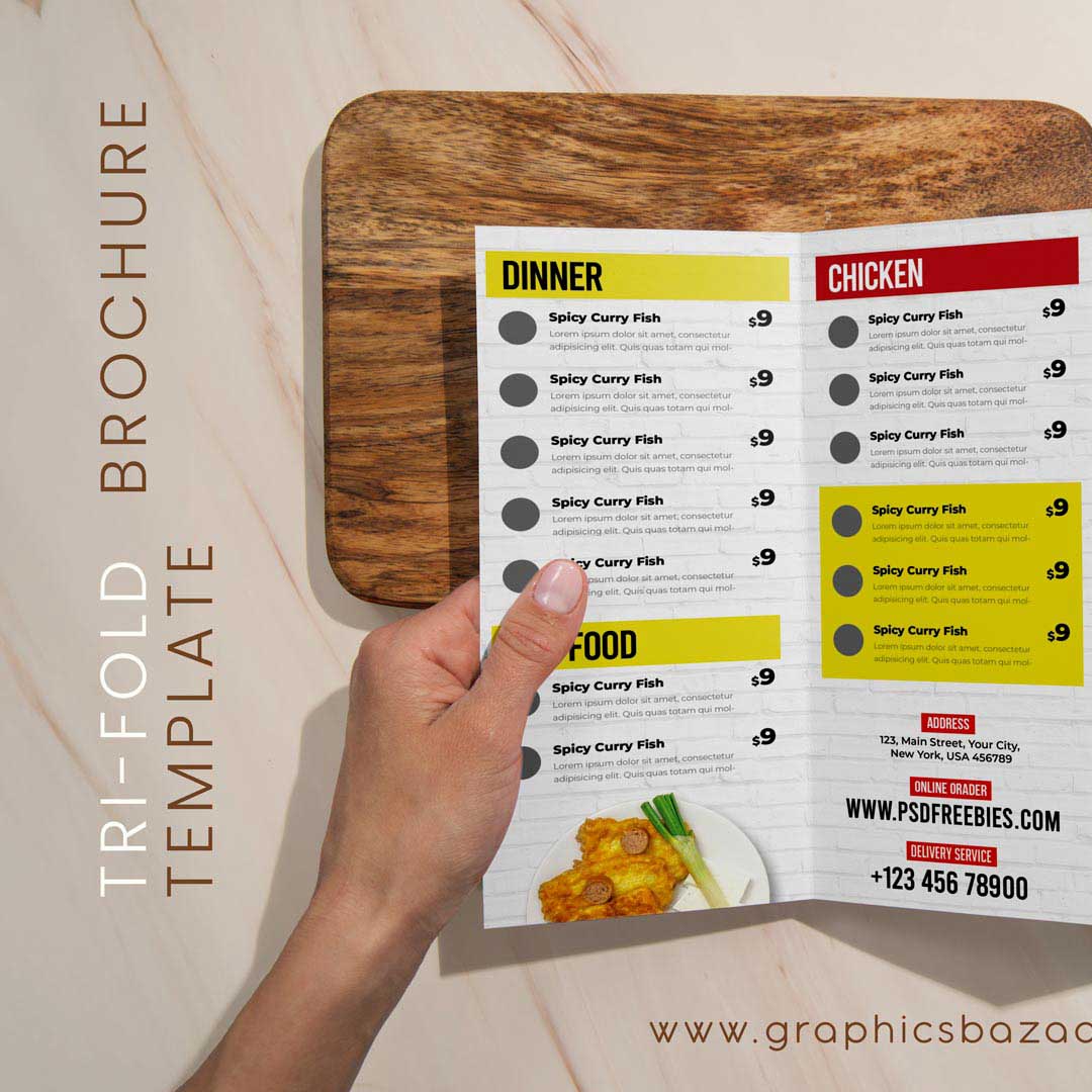 Mexican Food Menu Brochure