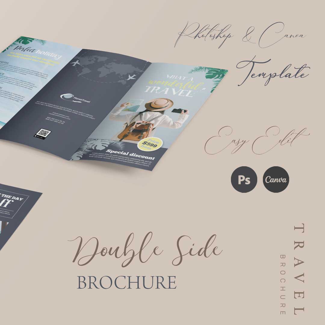 Trifold Travel Brochure