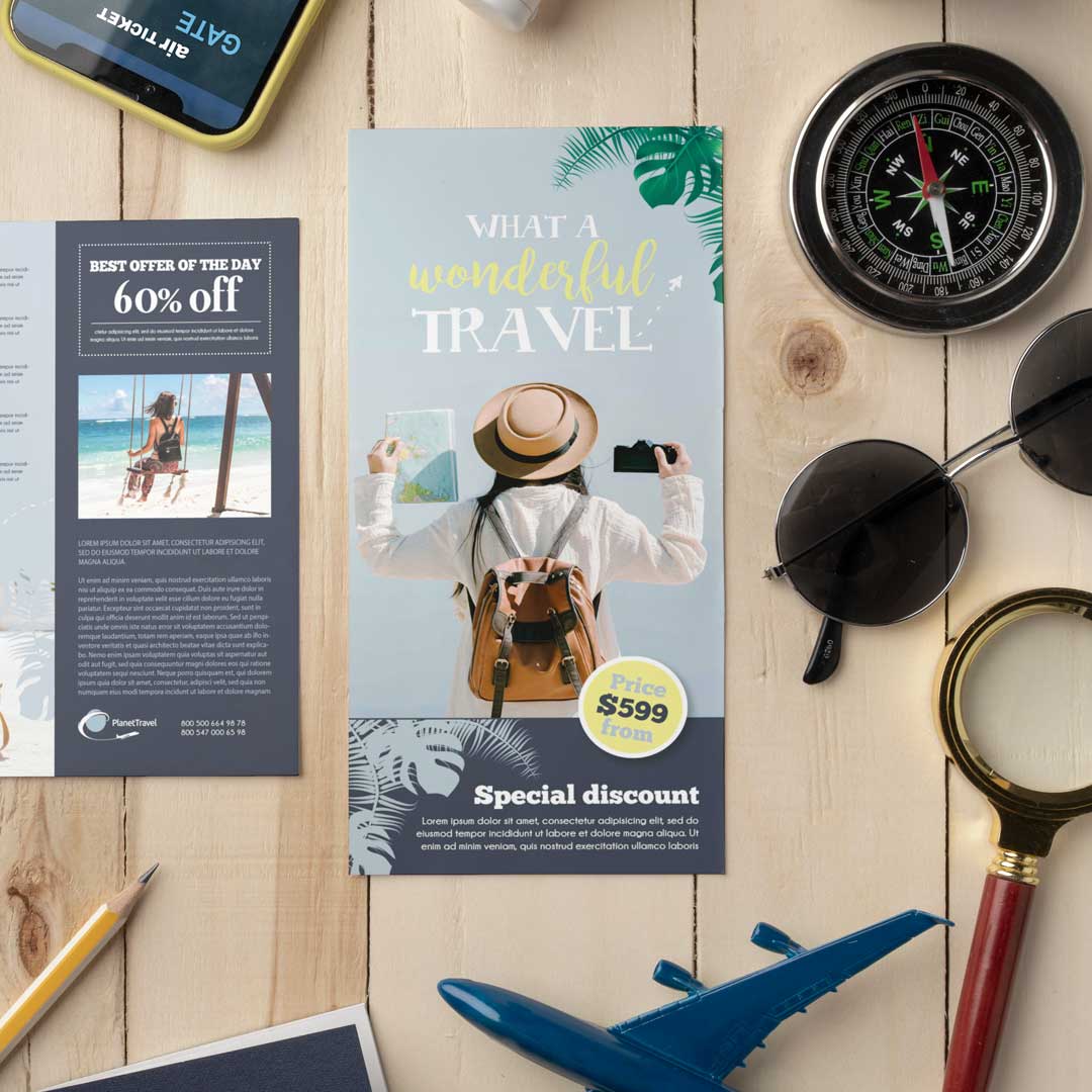 Trifold Travel Brochure