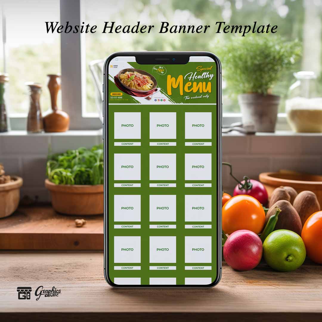 Website Header Banner Template For Mobile