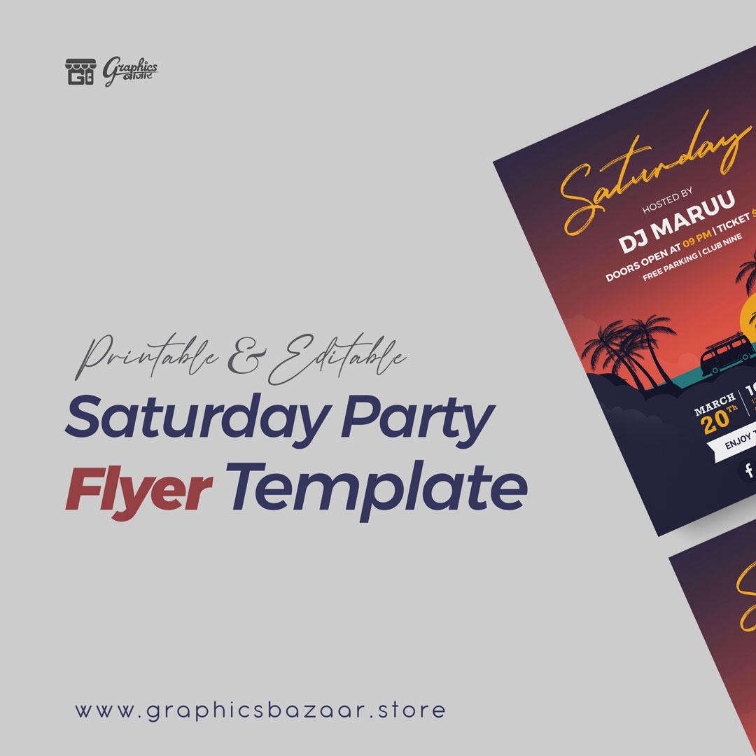 DJ Night Flyer Template