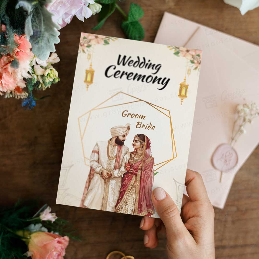 Sikh Wedding Invitation Card